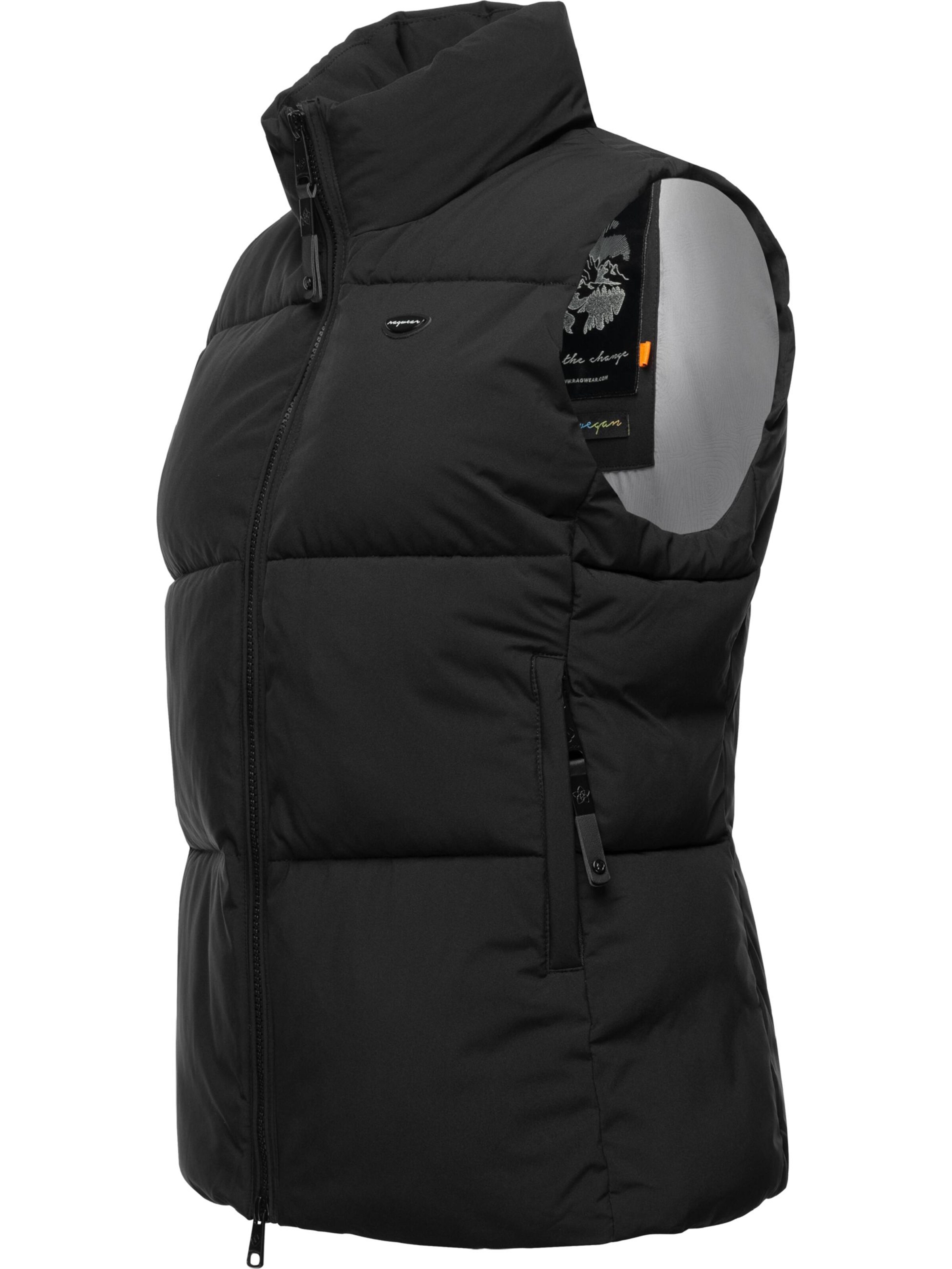 Ragwear Жилетка 'Ailish' в Черный