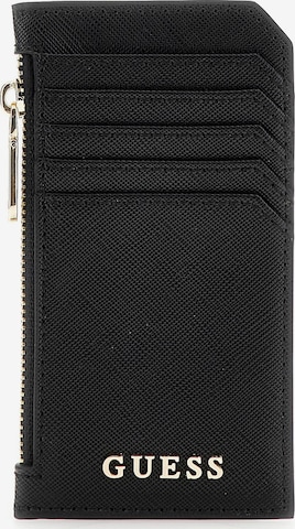 GUESS Wallet 'Noelle' in Black: front