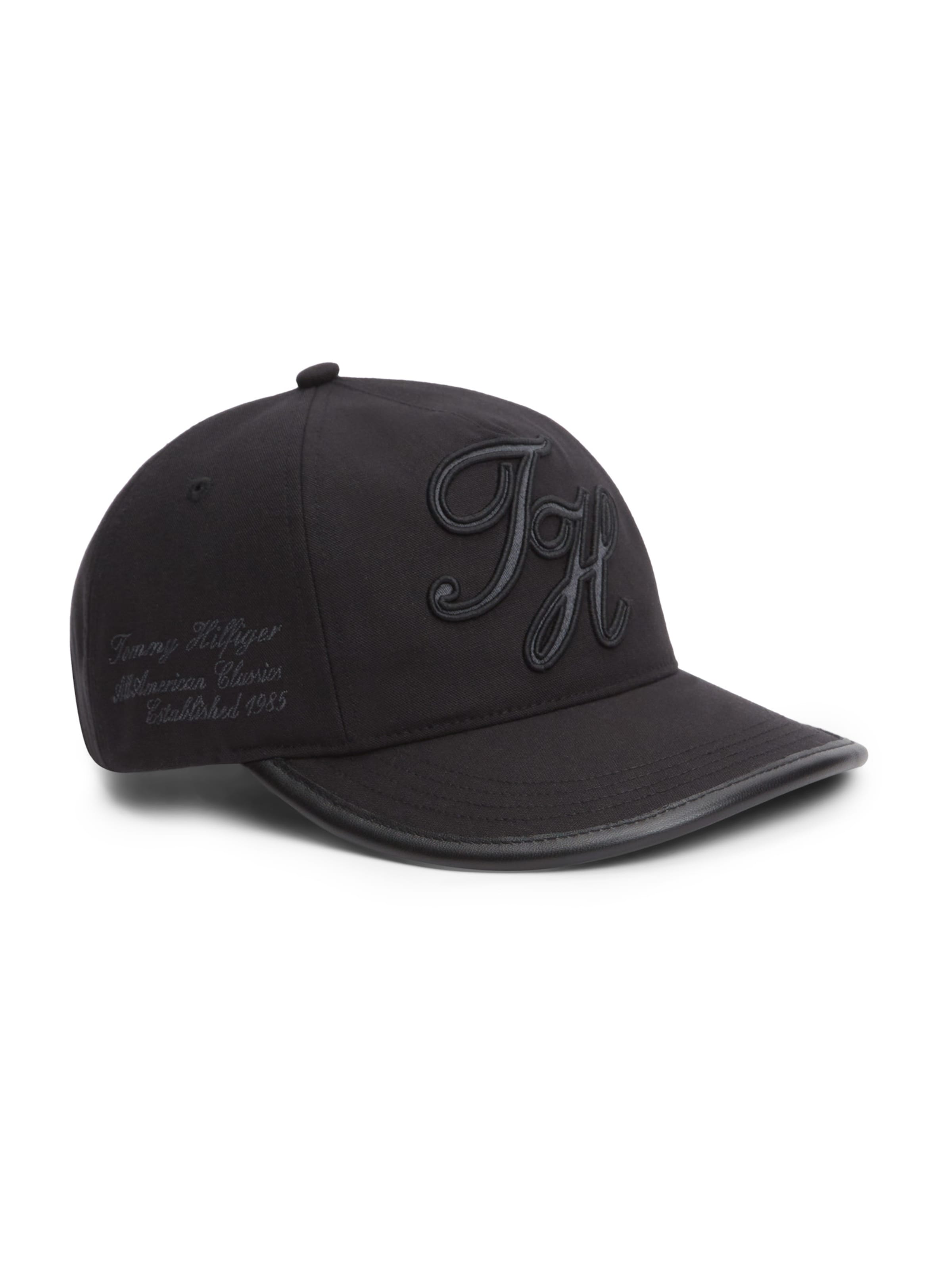 juoda TOMMY HILFIGER Kepurė