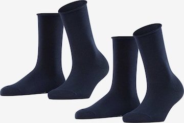 Chaussettes ESPRIT en bleu : devant