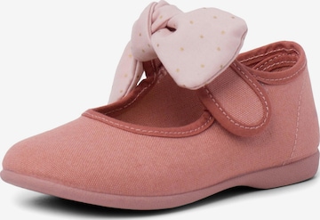 Pisamonas Ballet Flats in Pink: front