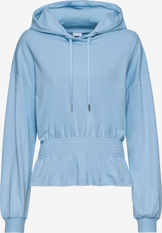 LASCANA Sweatshirt in Blue: front