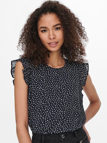 ONLY Blouse 'Ann' in Blauw