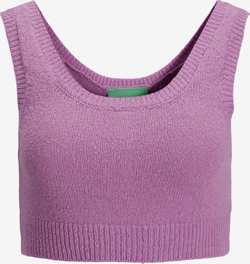 JJXX Knitted Top 'Casey' in Purple: front