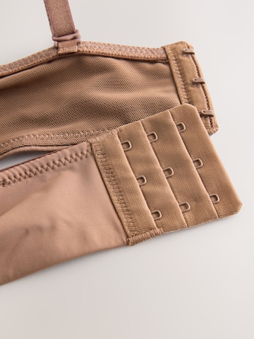 self. T-Shirt BH in Braun