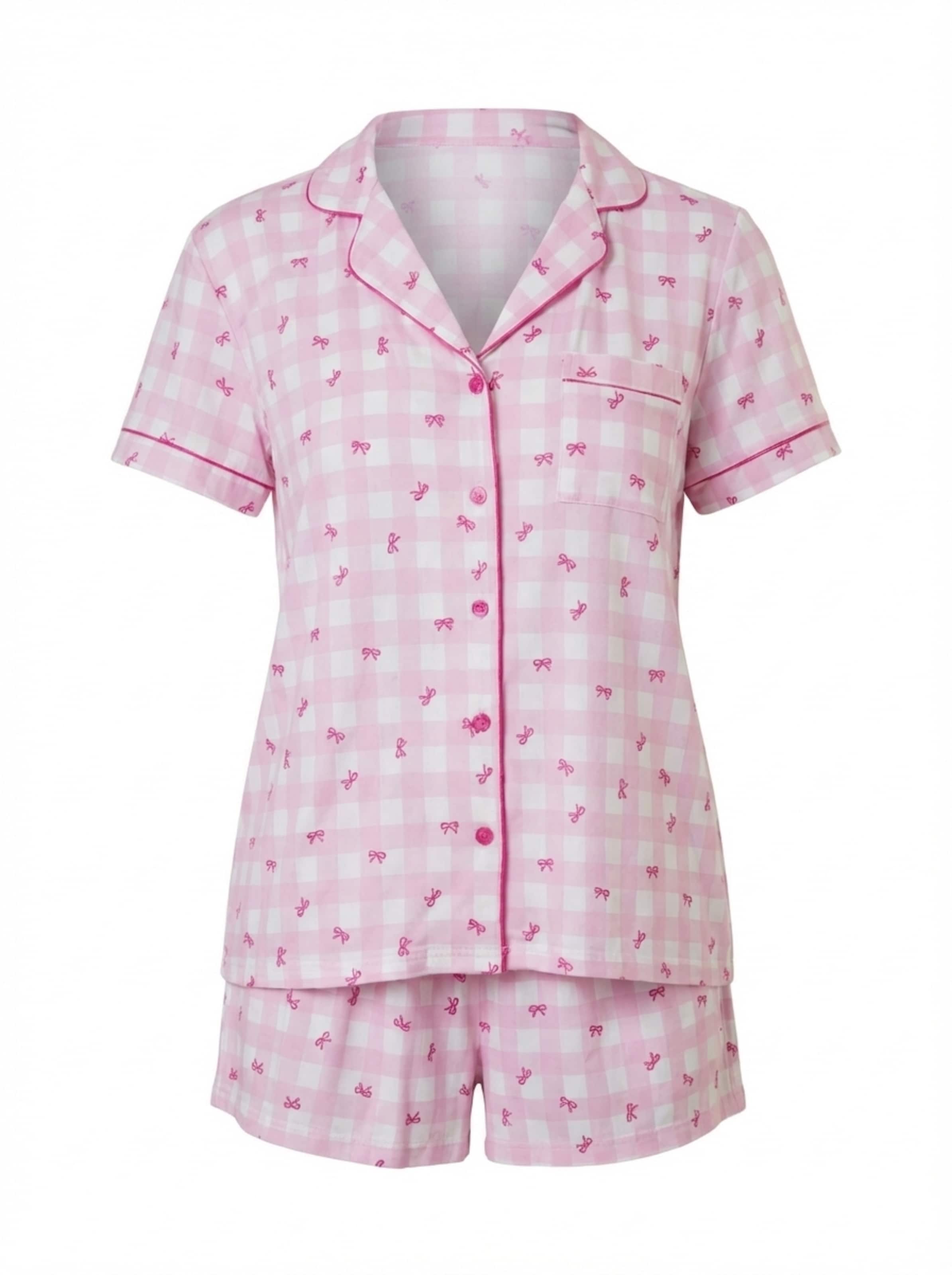 Loungeable Pajama in Pink: front