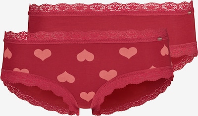Skiny Slip en rouge / rouge clair, Vue avec produit