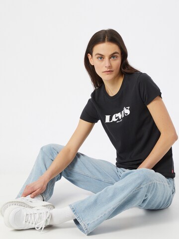 LEVI'S ® Shirt 'The Perfect Tee' in Zwart