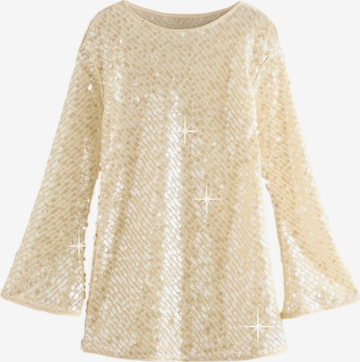 NextHaljina 'Pailletten' - zlatna boja: prednji dio