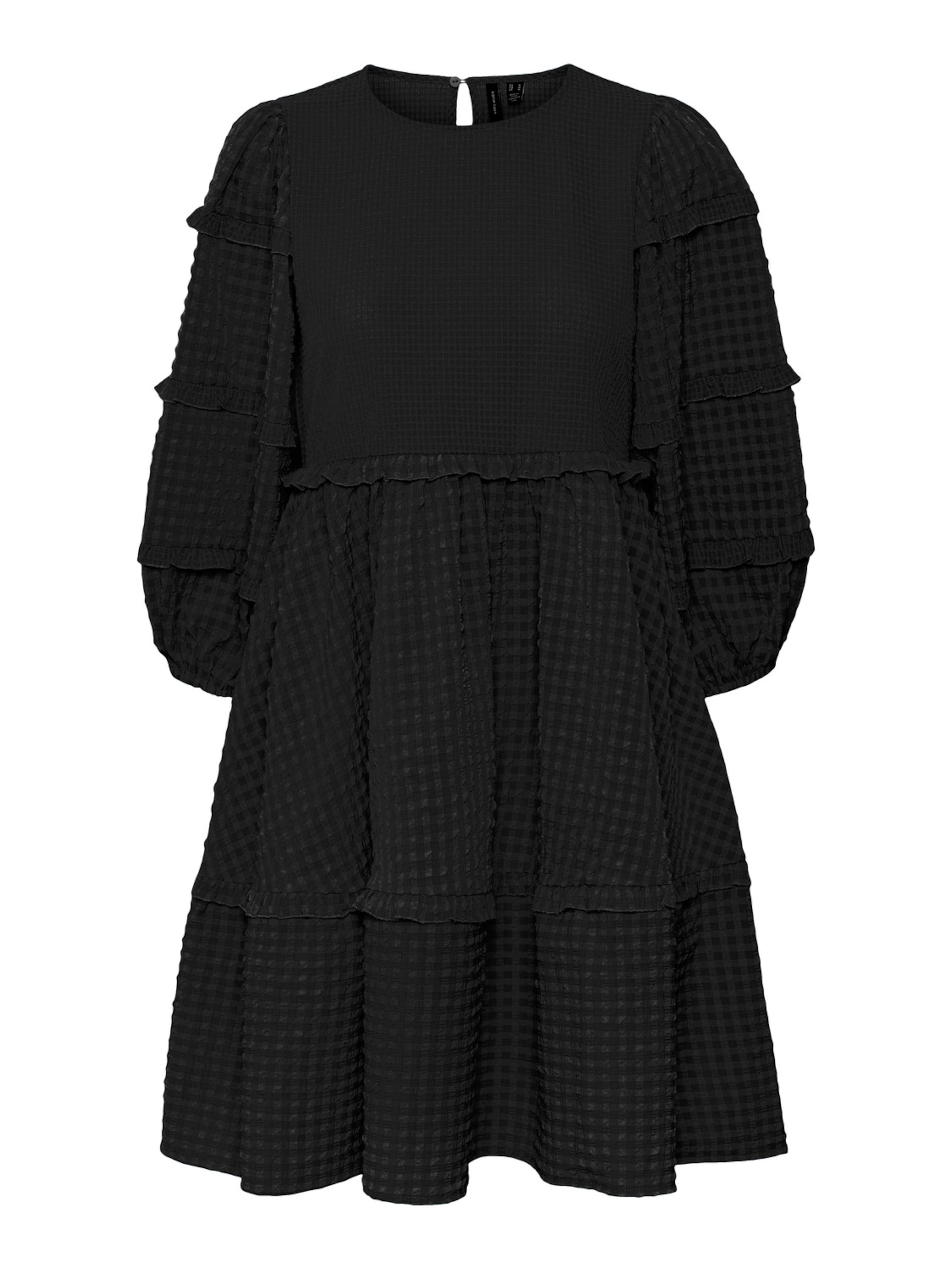 VERO MODA - Vestido 'Heidi' en negro: frente