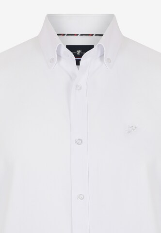 Regular fit Camicia 'Dylan' di DENIM CULTURE in bianco