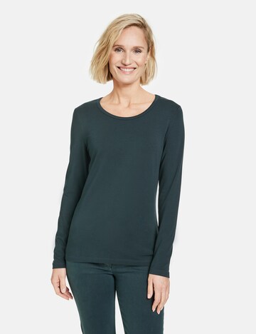 GERRY WEBER Shirt in Groen: voorkant