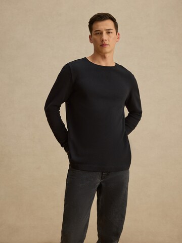 DAN FOX APPAREL Shirt 'Benno' in Black: front