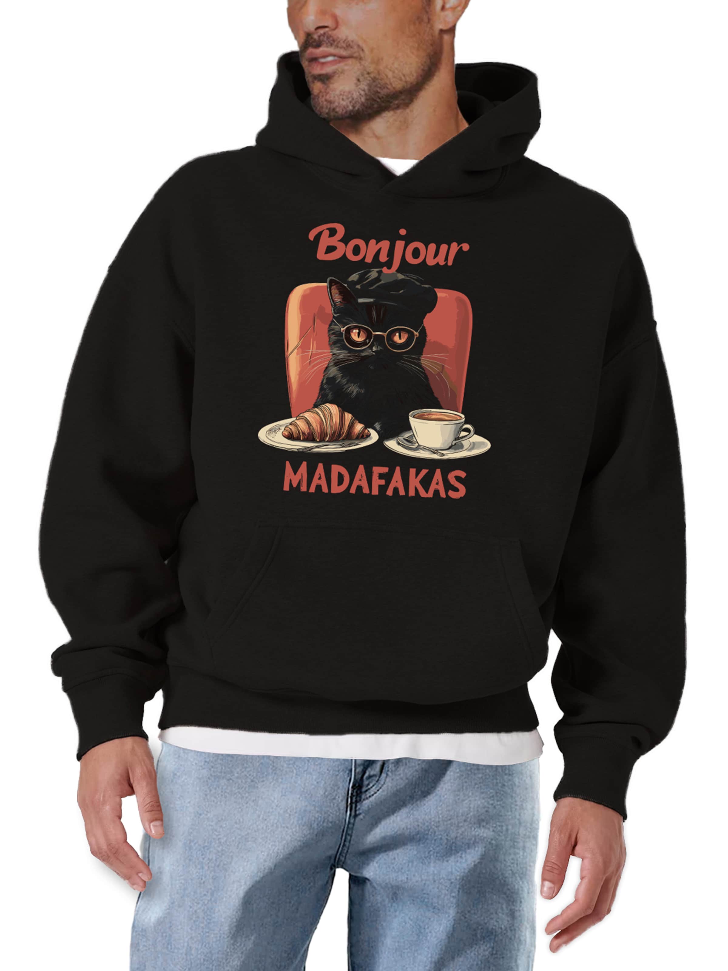 MAKAYA Sweatshirt in Black, Item view