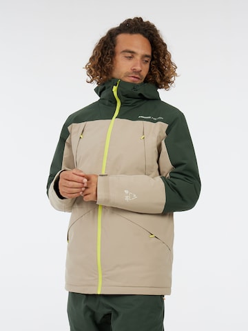 PROTEST Athletic Jacket 'PRTDunton' in Green: front