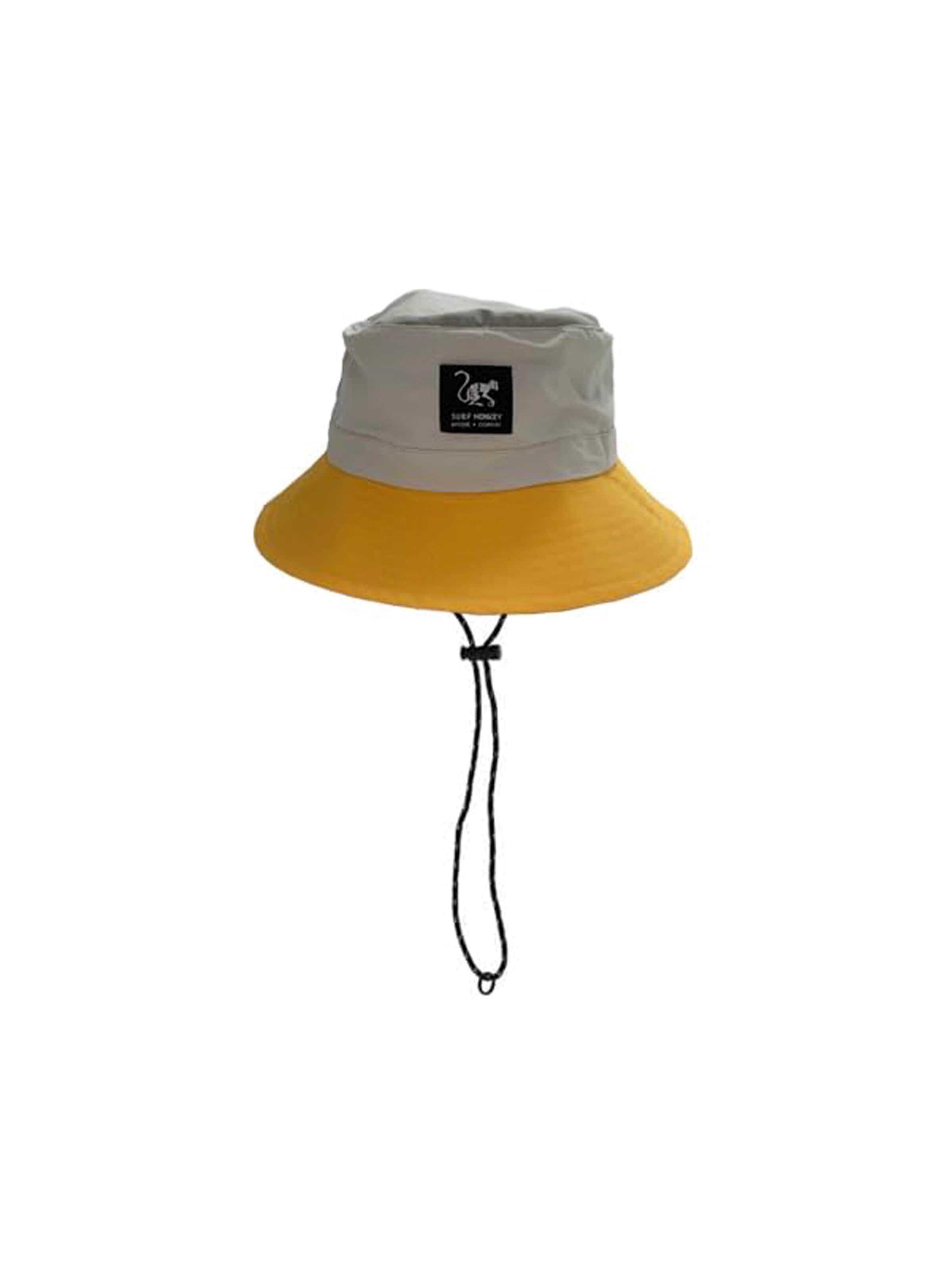 Surf Monkey Chapeaux de sports en 54-64 en jaune foncé, Vue avec produit