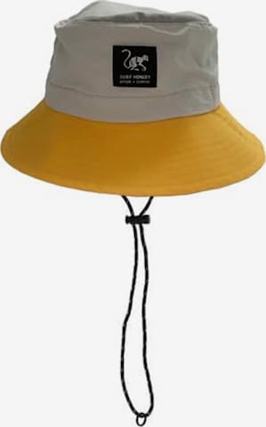 Chapeaux de sports Surf Monkey en jaune : devant