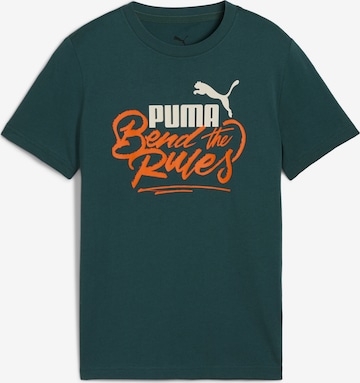 PUMA Shirt 'MID90s' in Green: front