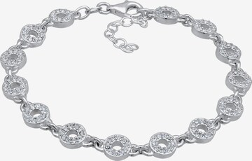 ELLI PREMIUM Bracelet 'Kreis' in Silver