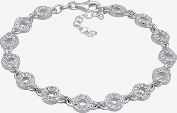 ELLI PREMIUM Bracelet 'Kreis' in Silver