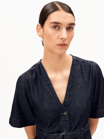 ARMEDANGELS Jurk in Blauw: voorkant