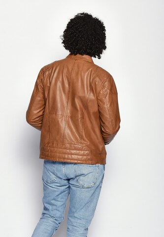 Maze Between-Season Jacket 'Flint' in Brown