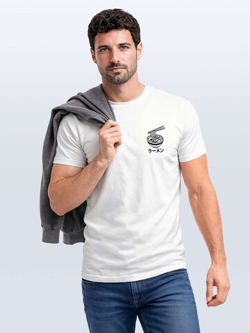 Neverless Shirt 'Ramen' in White