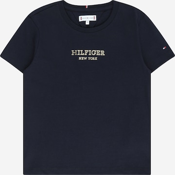 TOMMY HILFIGER T-Shirt in Blau: predná strana