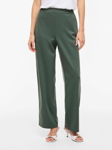 VILA Loosefit Broek 'VIEllie' in Groen: voorkant