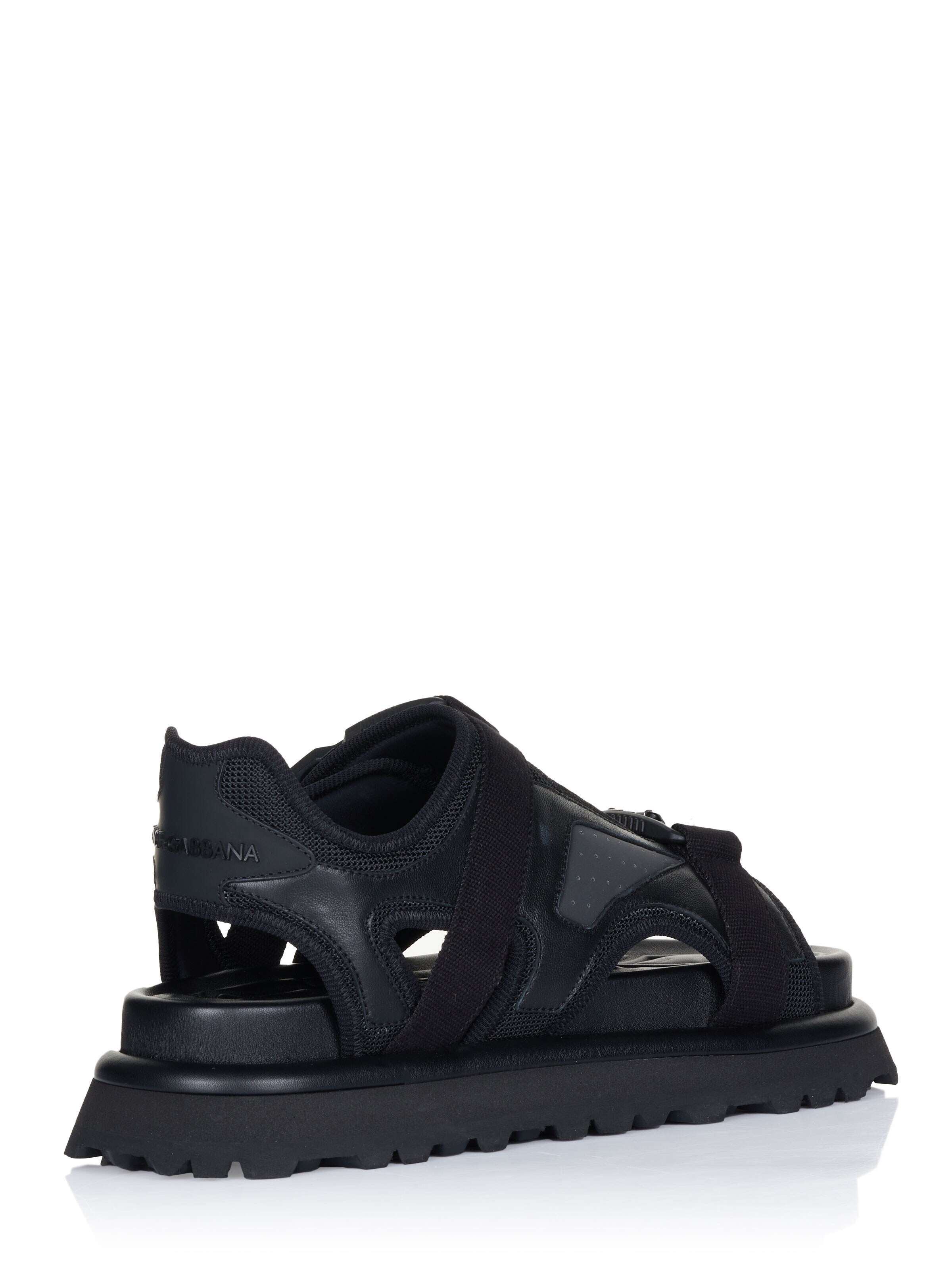 DOLCE & GABBANA Sandal i svart