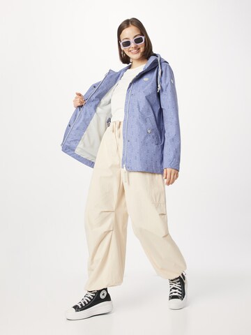 Ragwear Between-Season Jacket 'LENCA MARINA' in Blue