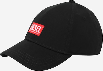 DIESEL Cap 'CORRY' in Black: front