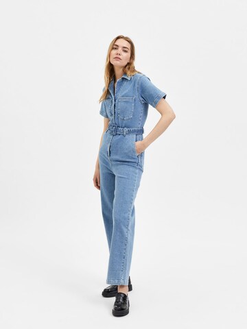 SELECTED FEMME Jumpsuit 'Emine' in Blue