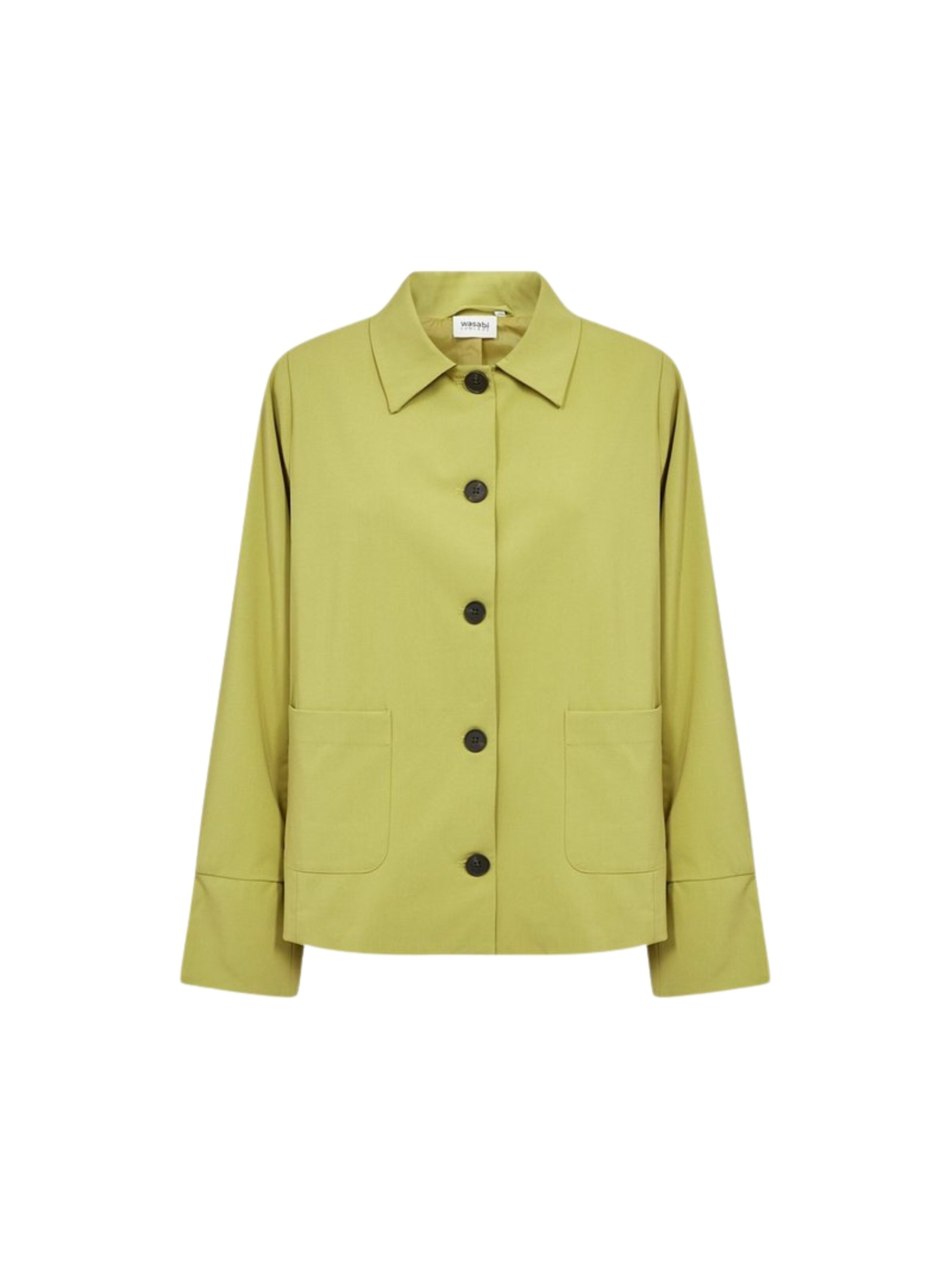 Wasabi Concept Välikausitakki ' WA-SALLY 1 ' värissä vihreä: etupuoli