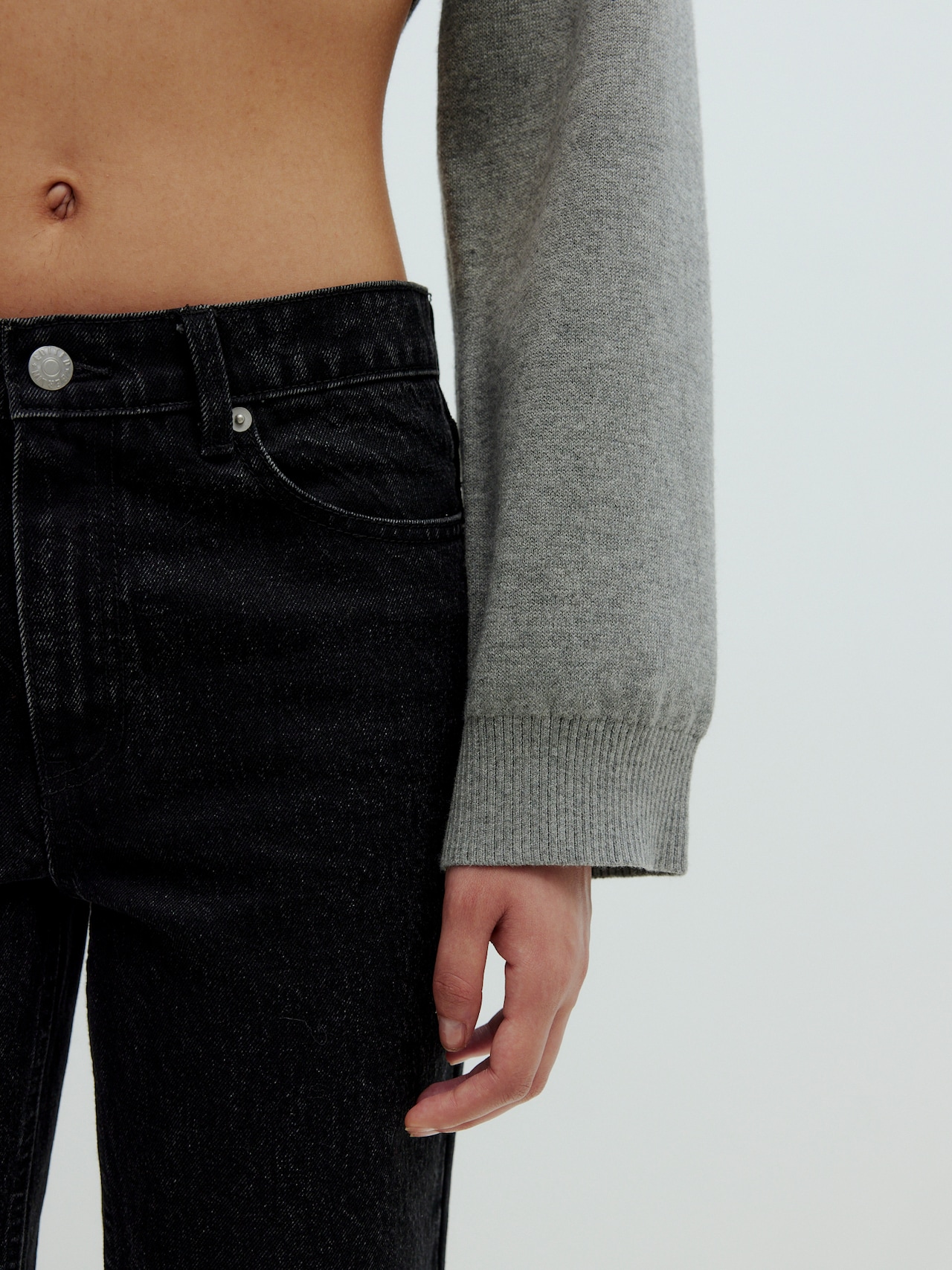 EDITED Produits Pull-over 'Amora' gris chiné