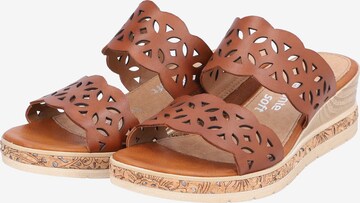 REMONTE Mules in Brown