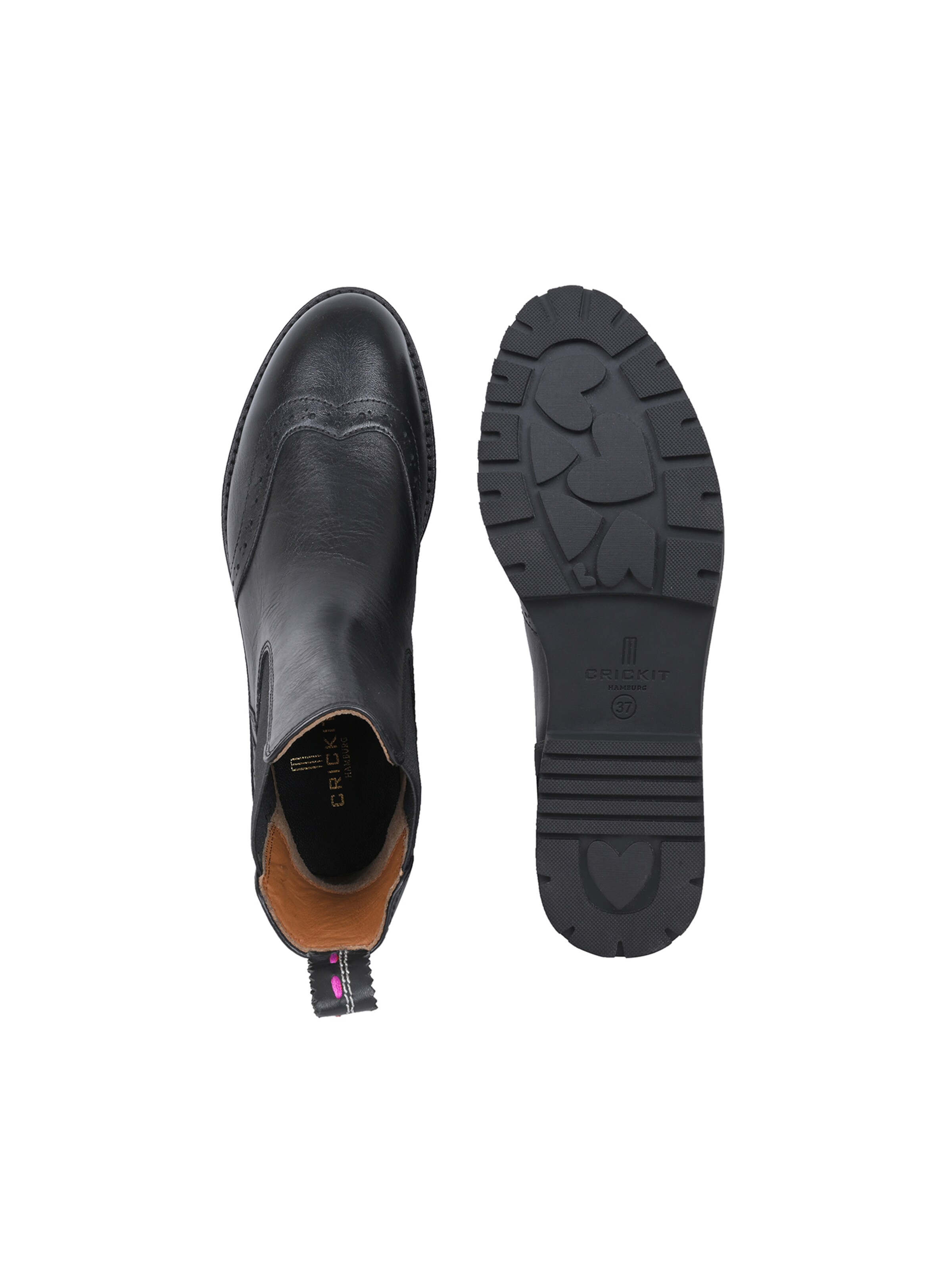 Crickit Chelsea boots ' SERA ' in Zwart