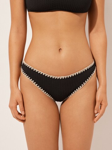 CALZEDONIA Bikinihose in Schwarz: Vorderseite