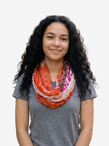 Sunsa Tube Scarf 'Sunsa' in Red: front