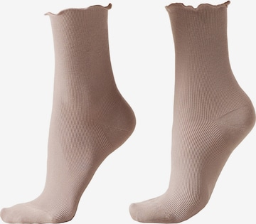 CALZEDONIA Socken in Beige: Vorderseite
