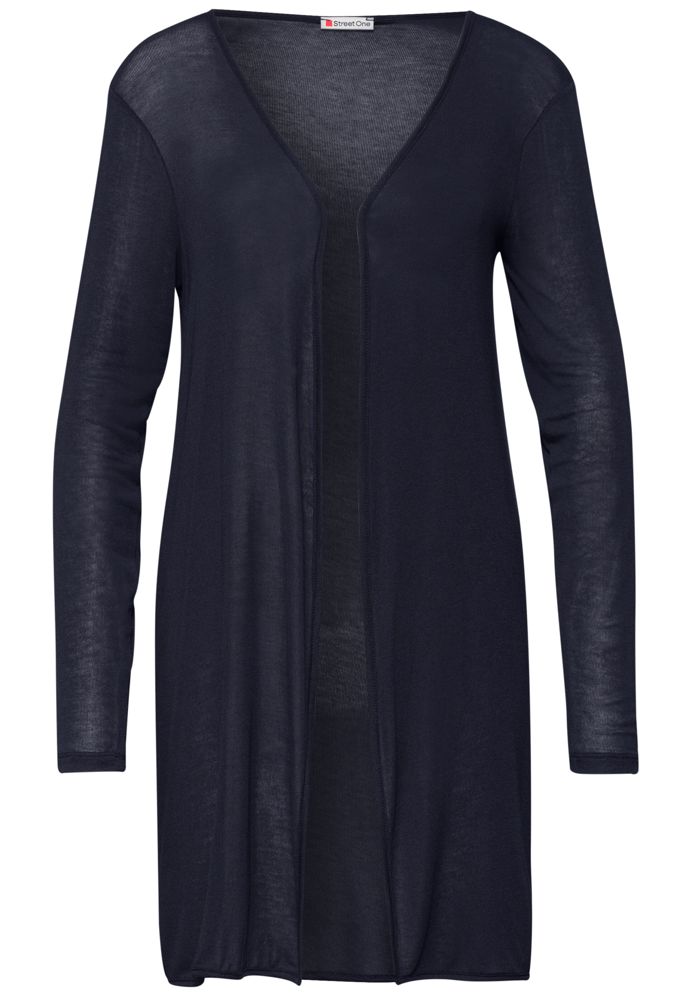 STREET ONE Strickjacke in Blau: Vorderseite