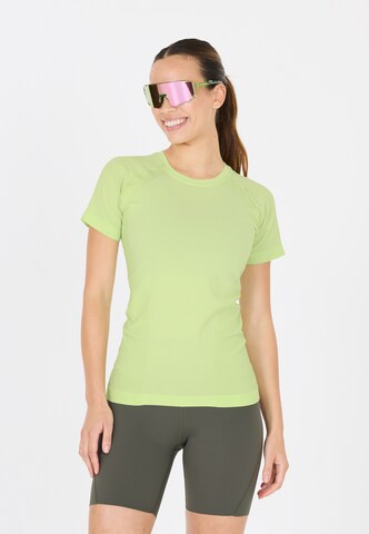 ENDURANCE Functioneel shirt 'HALEN' in Groen: voorkant