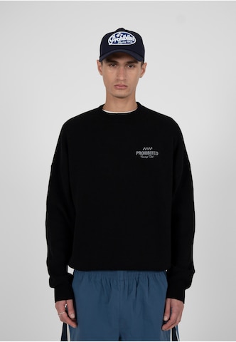 Sweat-shirt 'Vortex' Prohibited en noir