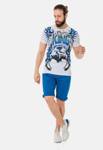 CIPO & BAXX Regular Trousers in Blue