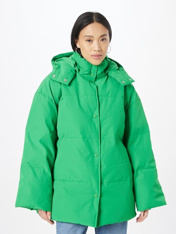 Samsøe Samsøe Zimní bunda 'HANA' – zelená: přední strana