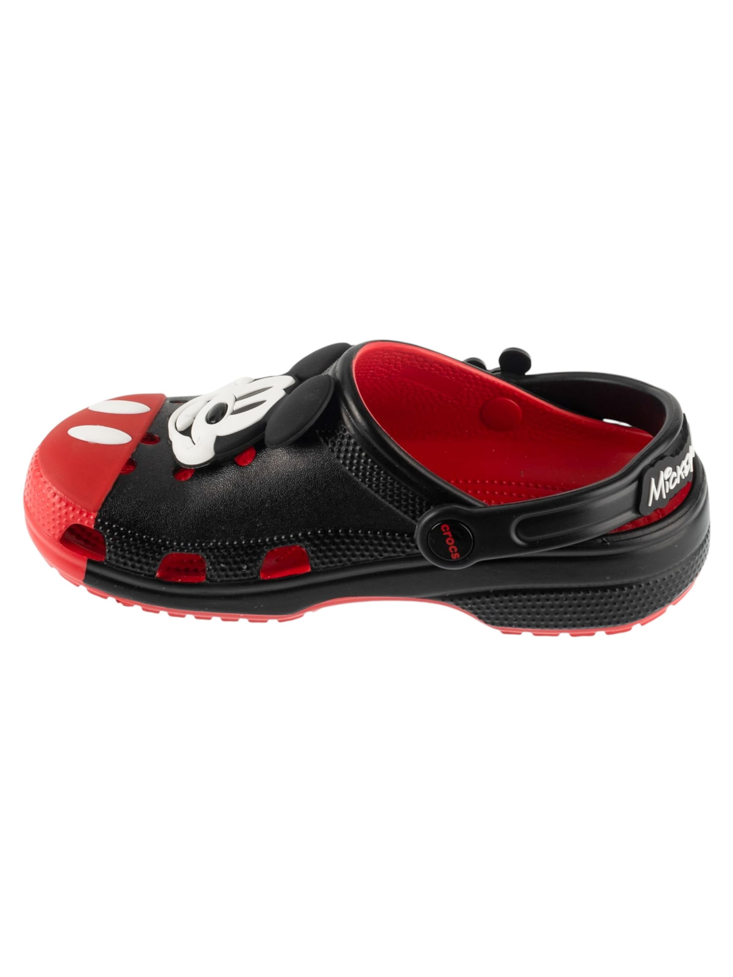 Crocs Clogs 'Mickey Mouse Classic Clog' in Zwart