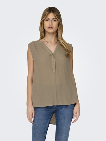 ONLY Blouse 'JETTE' in Brown: front