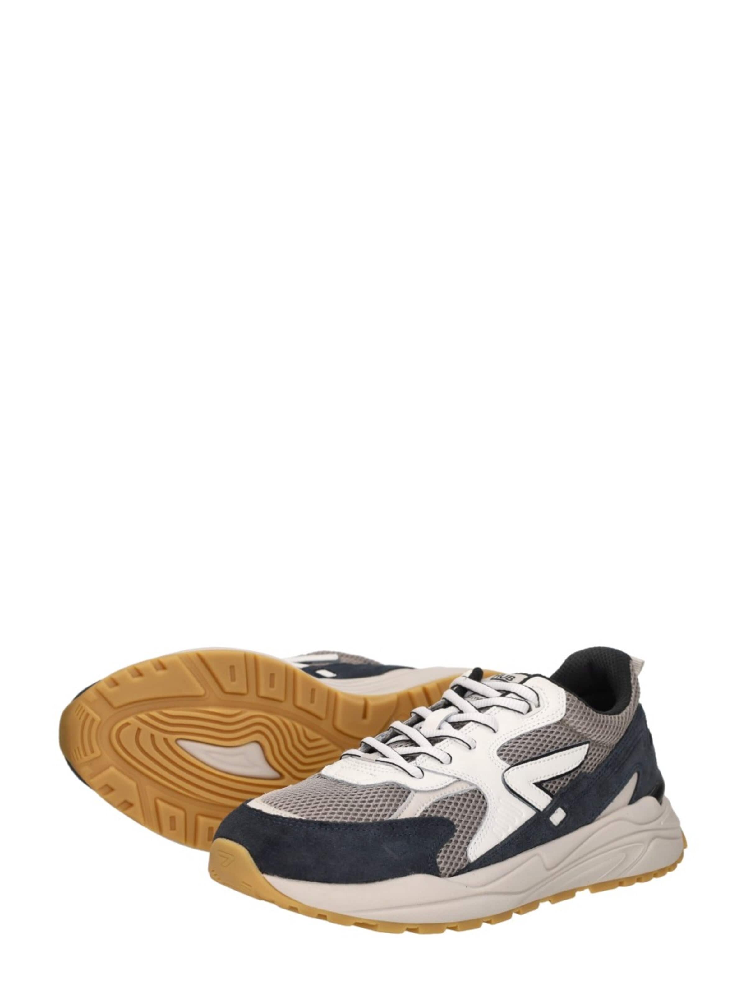 Baskets basses 'Grid' HUB en bleu