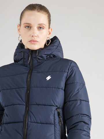 Superdry Between-season jacket 'Spirit' in Blue