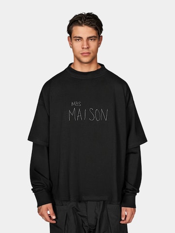 Maglietta 'Layer Ego T-Shirt - T17756' di Made By Society in nero: frontale